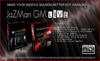 REQ: JaZMaN GMLiVE SoundFont (16-bit/24-bit) screenshot
