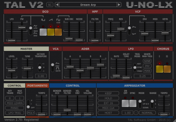 Togu Audio Line TAL-U-NO-LX v2.86 Incl Keygen (WIN OSX)-R2R screenshot