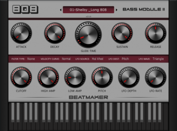 BeatMaker 808 Bass Module 2 v2.5.0 VST VST3 AU MAC/WiN screenshot
