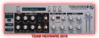 D16 Group Toraverb v2.0.1 MacOSX Incl. Patched and Keygen - HEXWARS screenshot