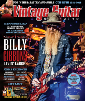 Vintage Guitar - January 2019 screenshot