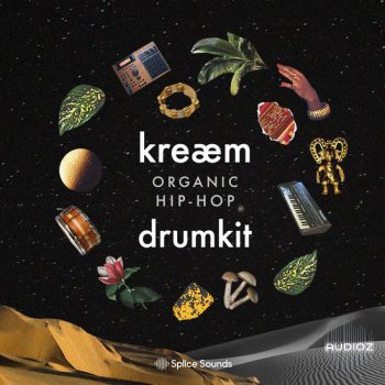 Splice kreaem organic hip hop drumkit WAV-DECiBEL screenshot