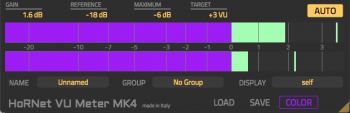 HoRNet VU Meter MK4 v4.1.0 WiN/OSX screenshot