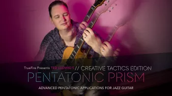 Truefire Ted Ludwig's Pentatonic Prism Creative Tactics Tutorial screenshot