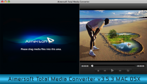 Aimersoft Total Media Converter v3.5.3 MAC OSX screenshot