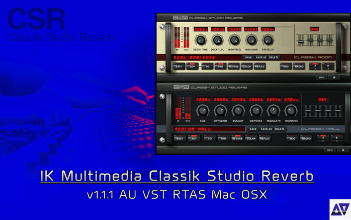 IK Multimedia Classik Studio Reverb VST RTAS V1.1 Incl Keygen-BEAT download free