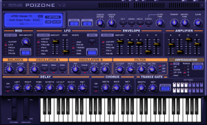 POiZONE Dark Blue Skin screenshot