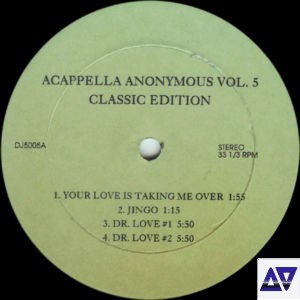 Acapella Anonymous Vol 5,6,7 MP3 screenshot Acapella Anonymous Vol 5,6,7 MP3 screenshot