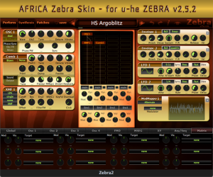 AFRiCA Zebra Skin screenshot