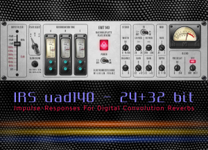IRS uad140 - 24+32 bit ( Impulse - Responses ) screenshot