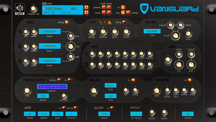 Download reFX Vanguard Dark skin » AudioZ