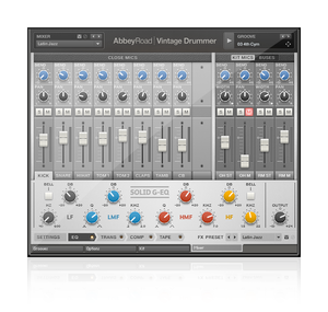 Native Instruments Abbey Road Vintage Drummer KONTAKT screenshot Native Instruments Abbey Road Vintage Drummer KONTAKT screenshot