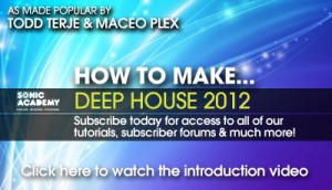 Sonic Academy Deep House 2012 in Ableton Live TUTORiAL screenshot
