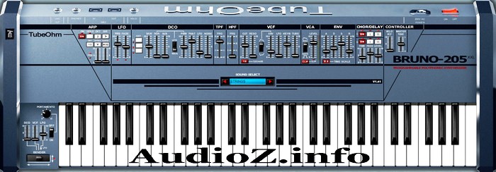 TubeOhm BRUNO-205 VSTi v1.41 screenshot