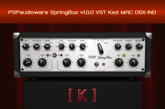 PSPaudioware SpringBox v1.0.0 VST Ked MAC OSX-IND screenshot