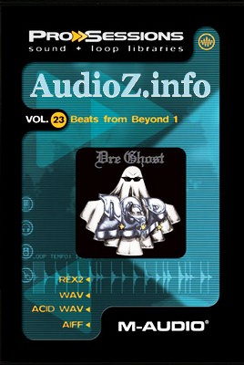 M-Audio Pro Sessions Vol.23 Beats From Beyond 1 ACiD AiFF REX2 screenshot