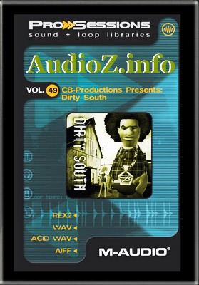 M-Audio Pro Sessions Vol.49 Dirty South ACiD AiFF REX2 screenshot