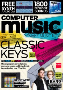 Computer Music CM191 June 2013 Classic Keys Cover Disk Content screenshot