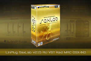 LinPlug SaxLab v2.1.5 AU VST Ked MAC OSX-IND screenshot