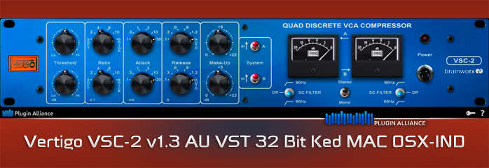 Vertigo VSC-2 v1.3 AU VST 32 Bit Ked MAC OSX-IND screenshot