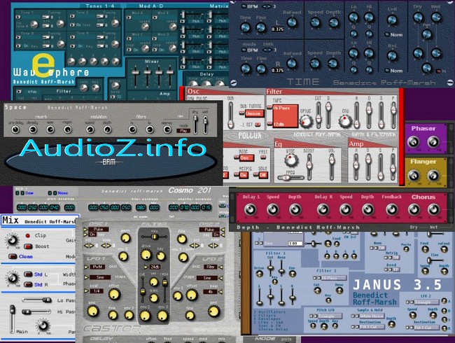 Benedict Roff Marsh SynthStudio Pack I Bundle VST screenshot