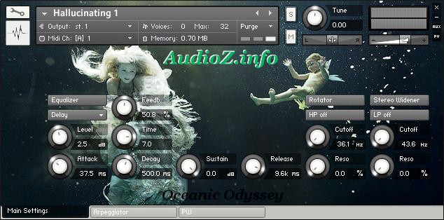 Herbertos Oceanic Odyssey KONTAKT screenshot Herbertos Oceanic Odyssey KONTAKT screenshot