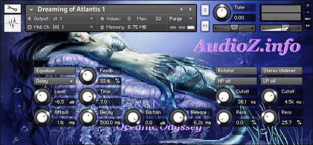 Herbertos Oceanic Odyssey KONTAKT screenshot Herbertos Oceanic Odyssey KONTAKT screenshot