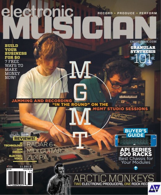 Electronic Musician - November 2013 screenshot
