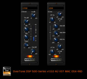 OverTone DSP 500-Series v1.0.0 AU VST MAC OSX-IND screenshot