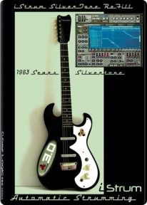 AudioWarrior iStrum Silvertone '63 Electric Guitar Reason ReFill screenshot