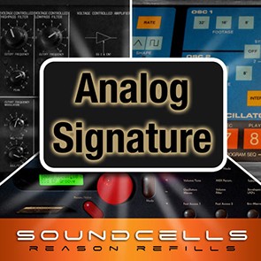 Soundcells - Analog Signature v4 Reason ReFill screenshot