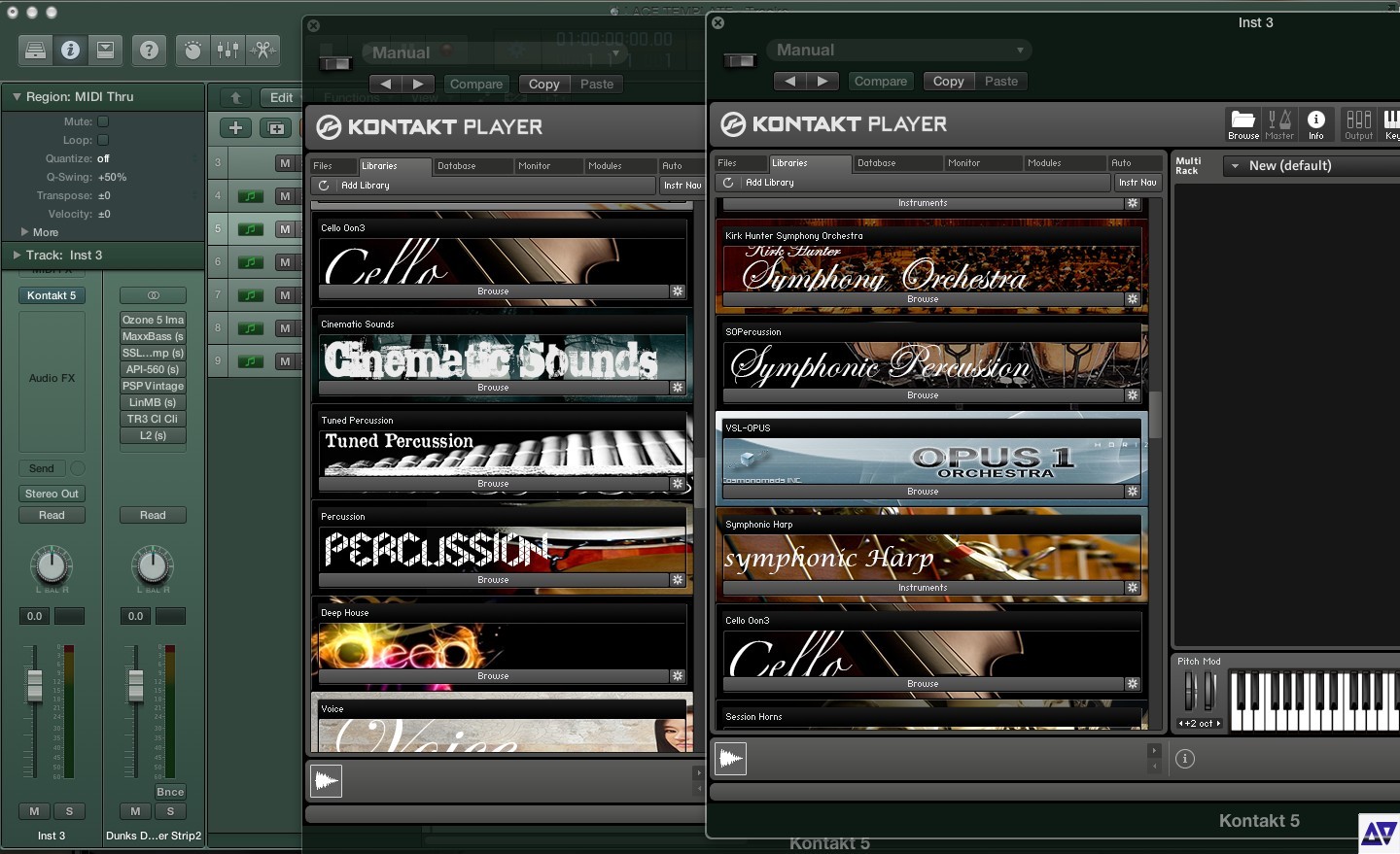 Free KONTAKT libraries, instruments. 