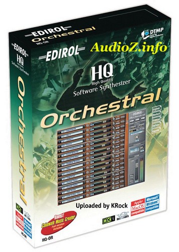 edirol orchestral vst assigning patches