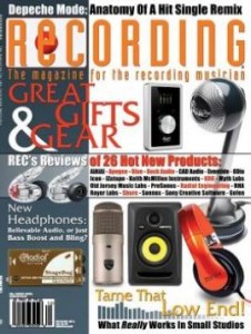 Recording Magazine - December 2013 screenshot
