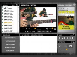 Truefire Chris Buono's Guitar Gym Tapping (2013) screenshot