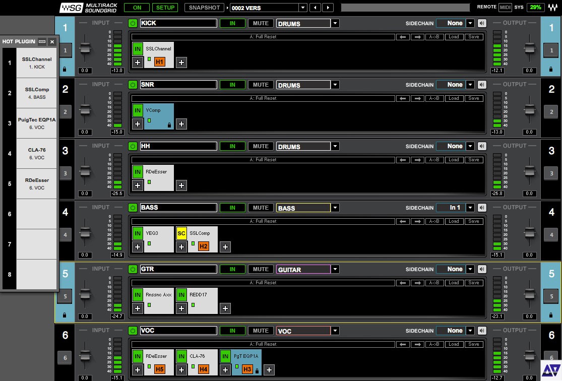 Waves Multirack Native Audioz Ramgarry