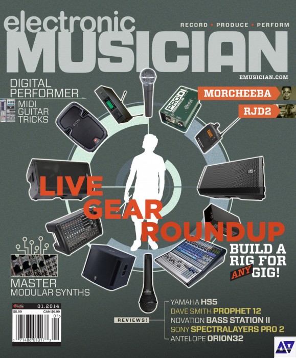 Electronic Musician - January 2014 screenshot