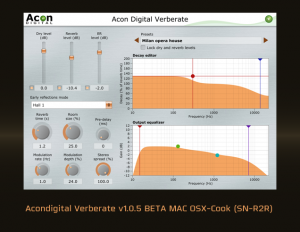 Acondigital Verberate v1.0.5 BETA MAC OSX-Cook (SN-R2R) screenshot
