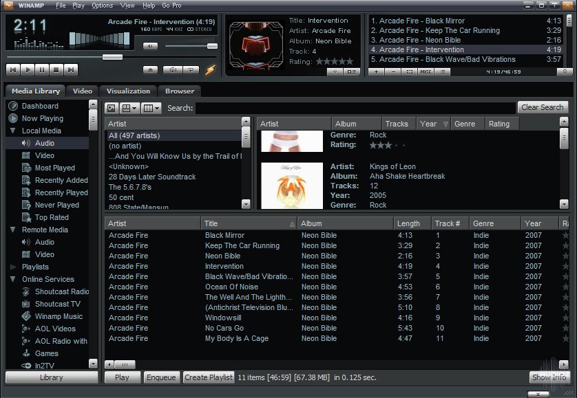 rapidshare winamp esperto 5.54