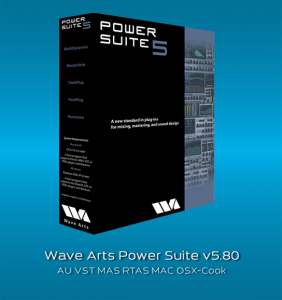 Wave Arts Power Suite v5.80 AU VST MAS RTAS MAC OSX-Cook screenshot