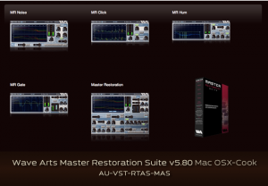 Wave Arts Master Restoration Suite v5.80 Mac OSX-Cook screenshot