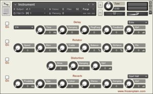 Frozen Plain MoarEffects KONTAKT screenshot