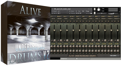Nicolas Signat Alive Underground Drums Vol 2 KONTAKT-DISCOVER screenshot