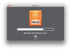 Archiver 2.1.5 for MAC screenshot
