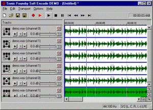 Sonic Foundry Soft Encode - Dolby Digital 5.1 1.0 Build 19 x86 screenshot