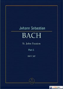 J. S. Bach - St. John Passion Part 1 (Piano - Vocal - Choir) screenshot