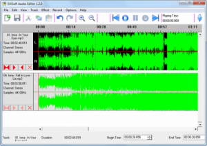 GiliSoft Audio Editor v1.2.0 screenshot