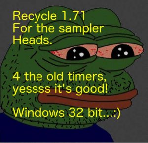 propellerhead recycle cant click envelope
