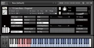 Lyrical Distortion 72 Jazz Bass Direct KONTAKT screenshot