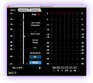 beDSP ALM 5.1 v.1.1.0 screenshot